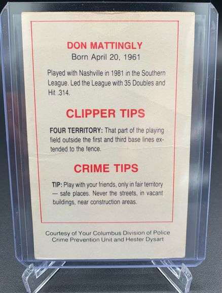 1982 TCMA Columbus Clippers And 1985 Chong Modesto A's Minor League Team Sets Lot Of 2