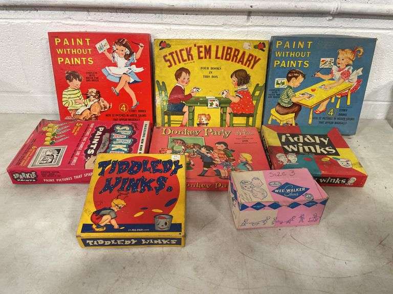 Vintage children’s toys