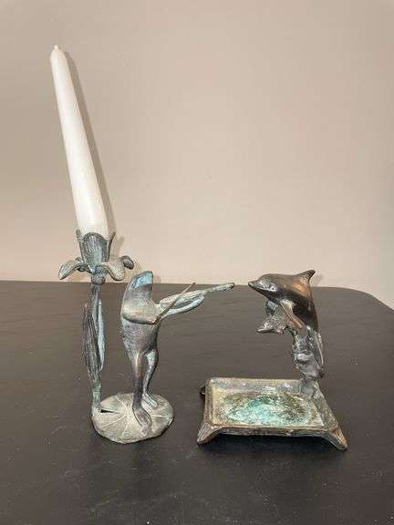 Vintage metal decor
