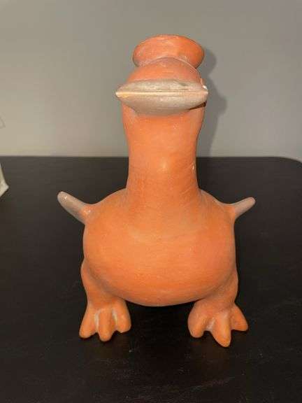 Folk art terracotta  vessel