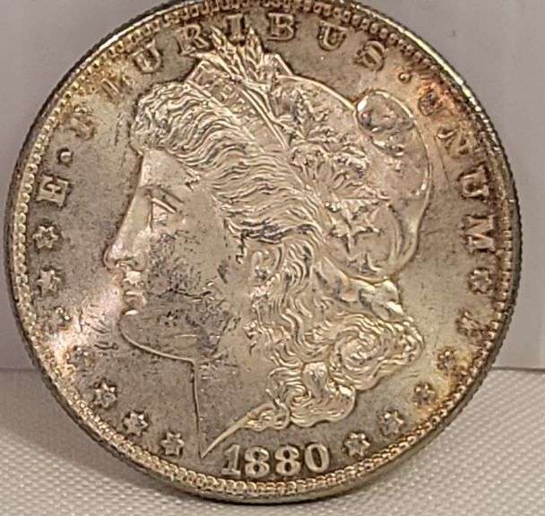 1880-S Morgan Silver Dollar - BU
