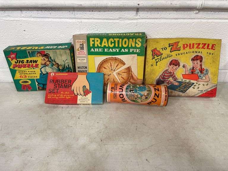 Vintage children’s puzzles