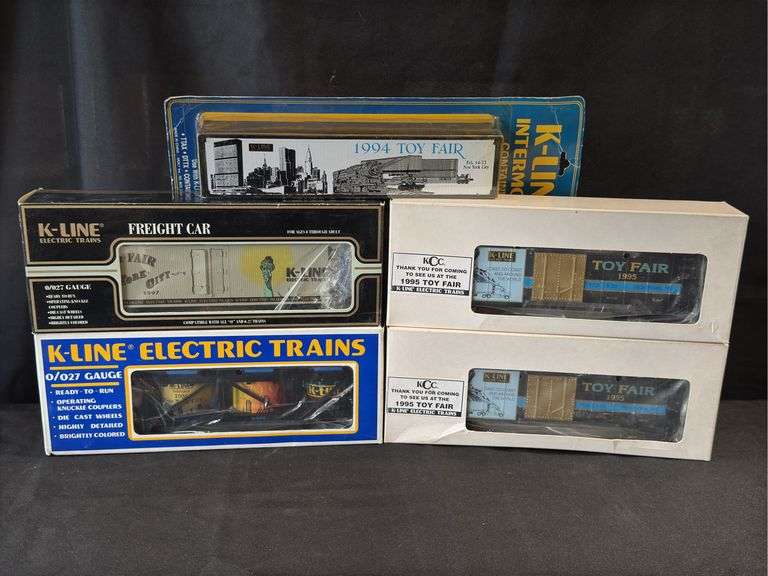 KLine Toy Fair Train Cars Auction Ohio
