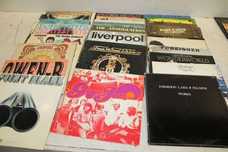 1970s-1980s Pop & Rock Albums - Auction Ohio