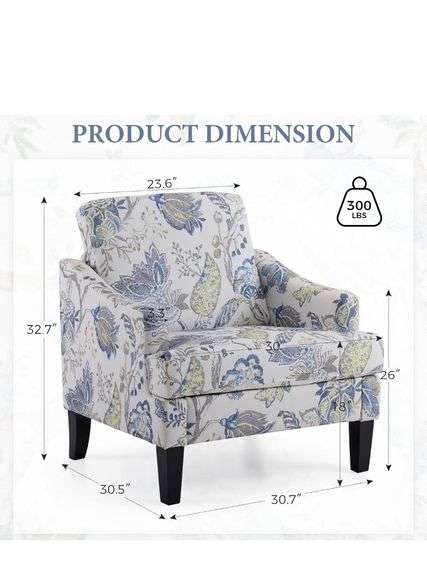 Accent Chair & Throw