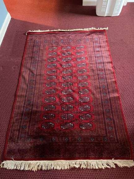 Vintage wool rug