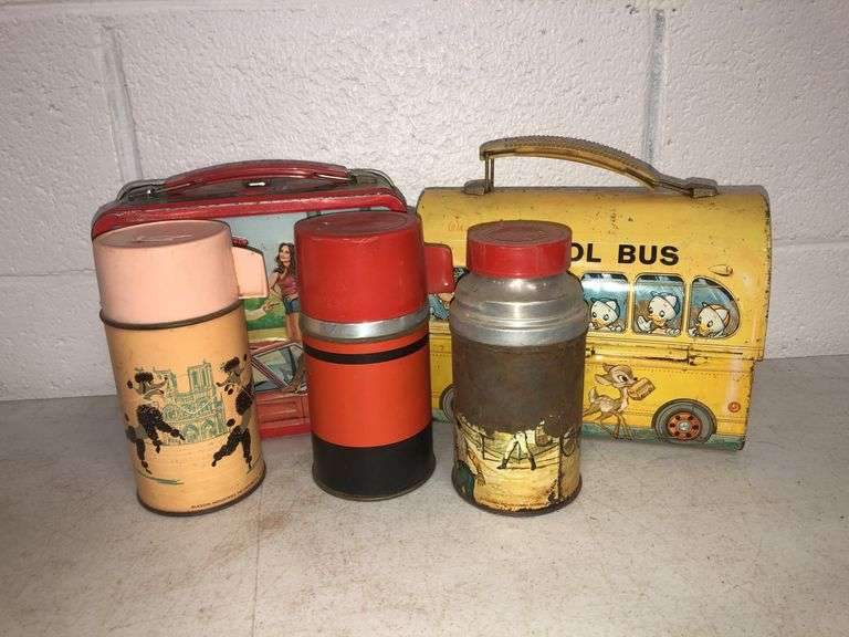 Lunch pails and thermoses