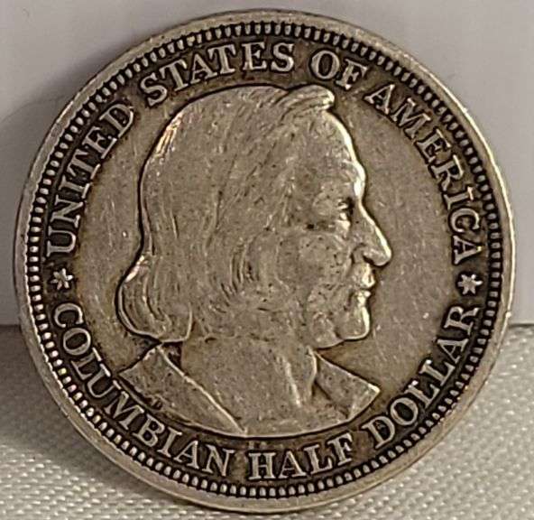 1893 Columbian Half Dollar-XF