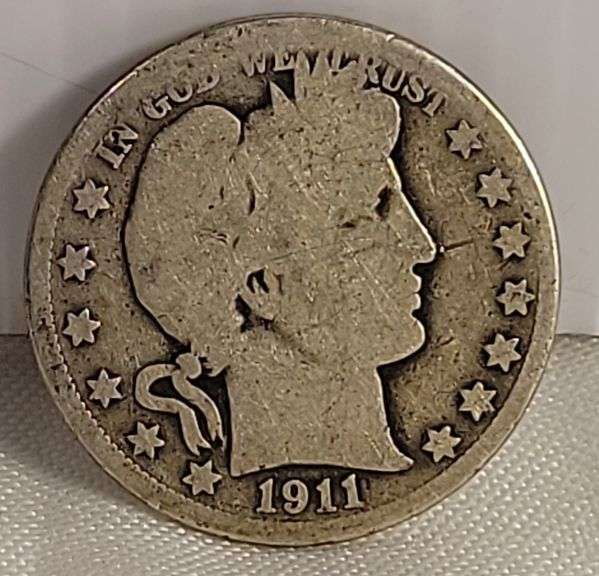 1911 Barber Half Dollar - G