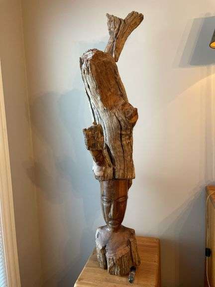 Tree life statue