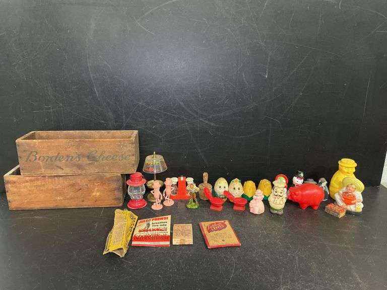 Wooden cheese boxes and more