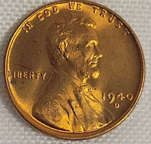 1940-D Lincoln Cent - CH BU