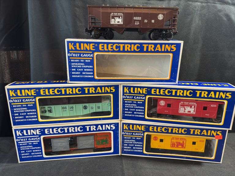 KLine Toy Train Museum Cars Auction Ohio