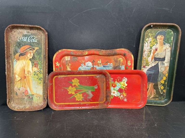 Antique and vintage trays