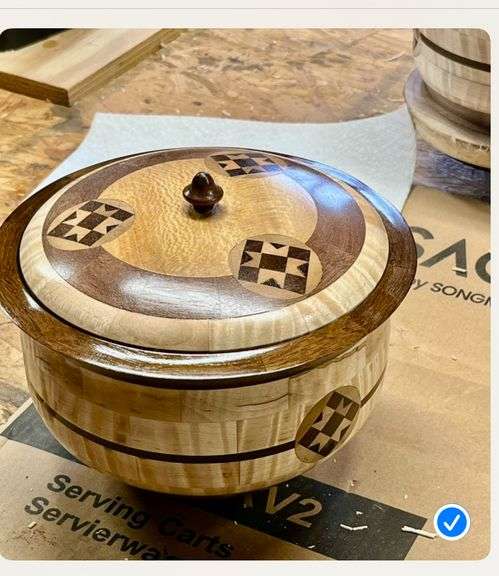 Handcrafted Lidded Bowl