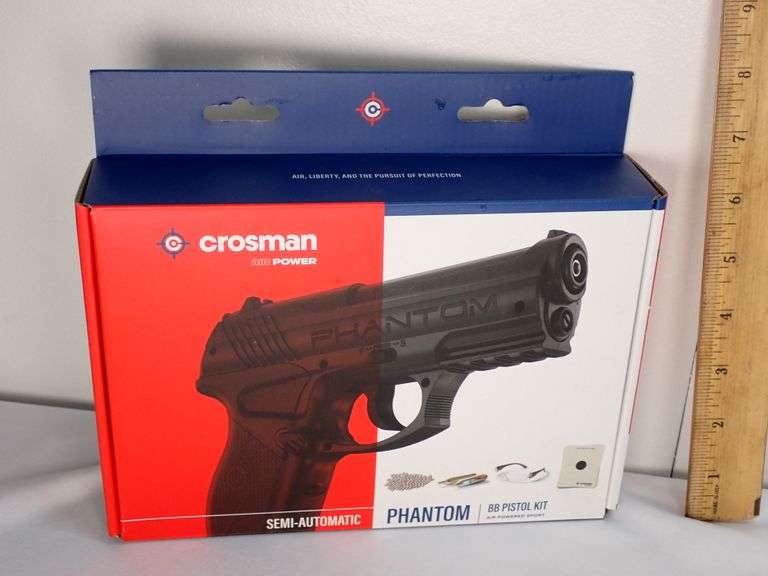 Tested - Crossman Semi-Automatic CO2 powered Phantom BB pistol kit.