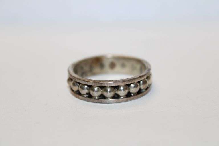 Small 5mm Silver Ball Ring main image 0