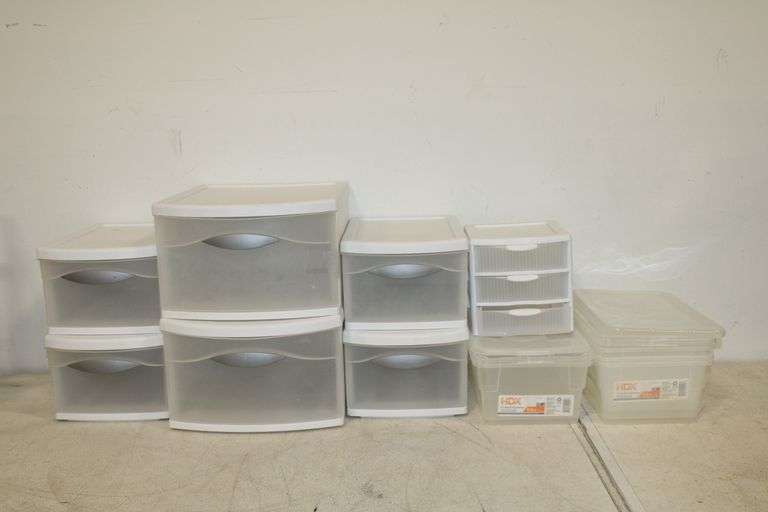 Plastic Storage Drawers - Auction Ohio