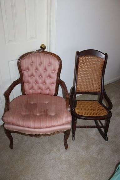 French Armchair & Rocking Chair - Auction Ohio