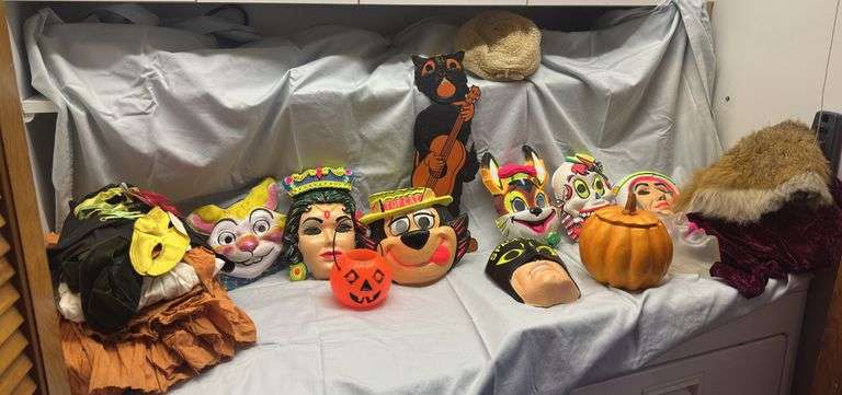 Vtg. Ben Cooper Masks - Halloween Costumes & Decor