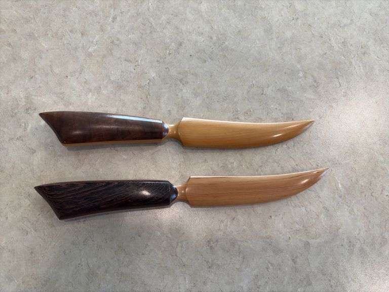Artisan Wooden Letter Openers Signed Auction Ohio Artisan wooden letter openers signed auction ohio