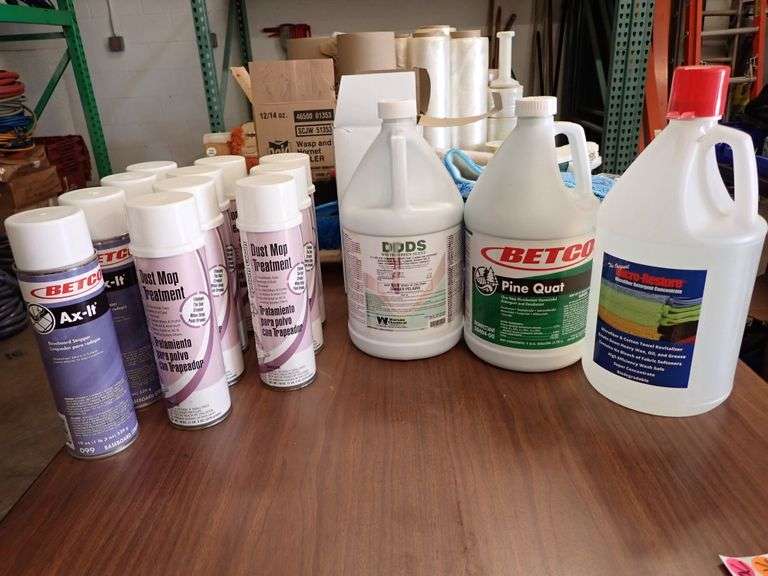 CARPET CHEMICALS & MORE. SEE ALL PHOTOS.