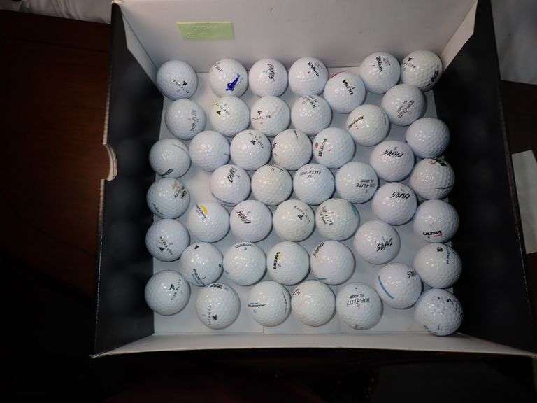 FORE! - 48 name brand golf balls ready for the course!