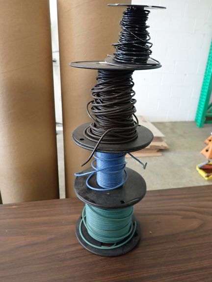 FOUR ROLLS OF WIRE