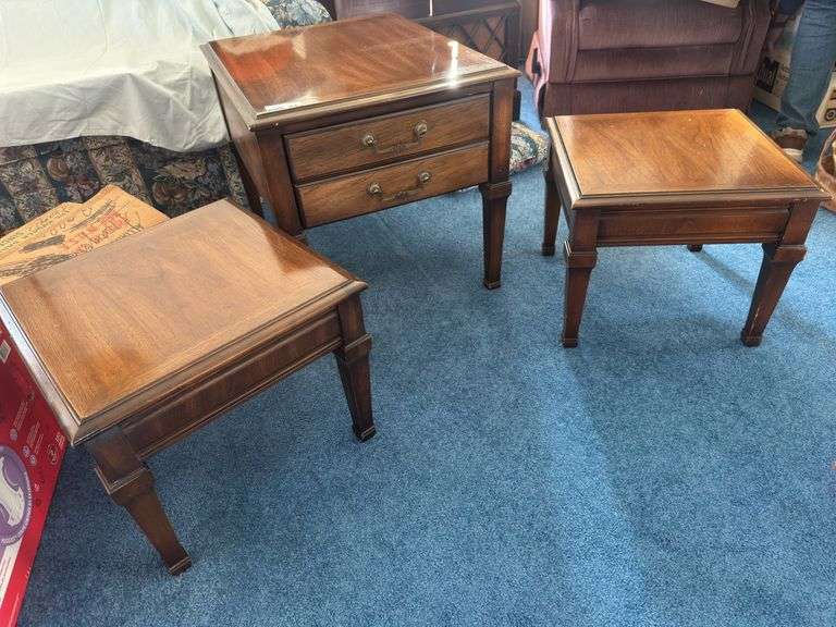 MCM Lane End Tables (1 bigger - 2 smaller)