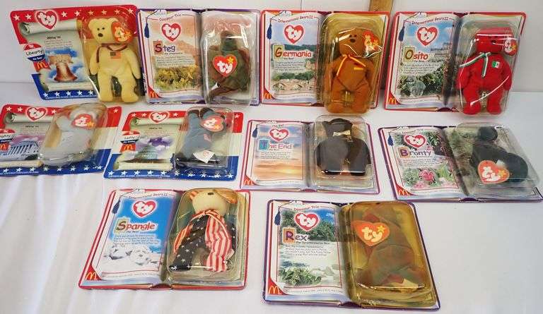 Factory Sealed - TY mini Beanie Babies from McDonalds.