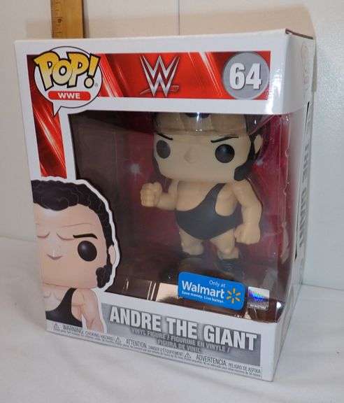 2019 Funko Pop! Wrestling Andre The Giant #64 6” WWE Walmart Exclusive