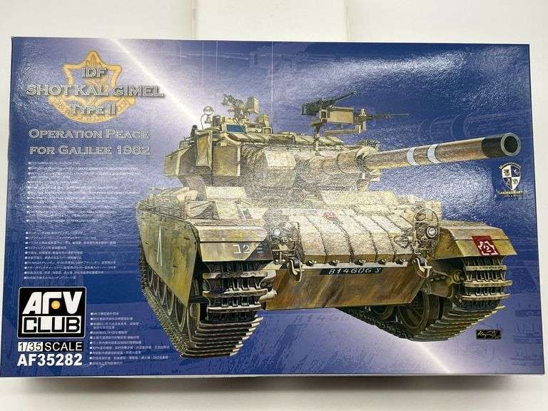 AFV Club IDF Shot Kal Gimel Type II 1/35 Scale Model Kit – Operation ...