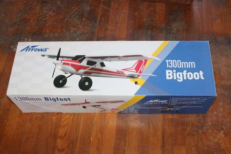Arrows 1300mm Bigfoot Remote Controlled Model Plane Kit - Auction Ohio