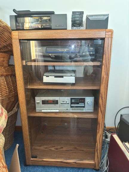 Stereo Cabinet with Electronics