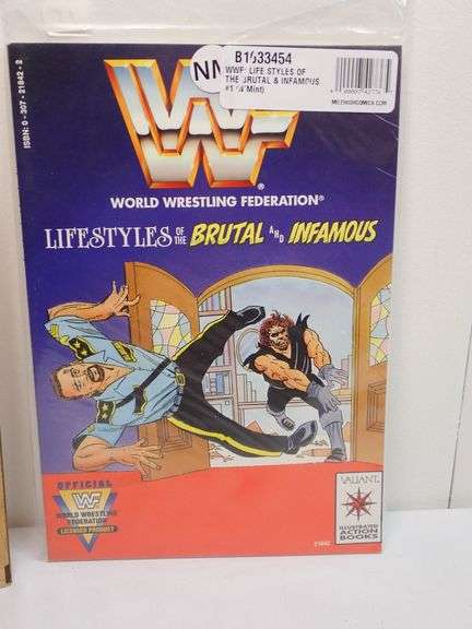 Valient World Wrestling Federation comics #1. NM - bagged