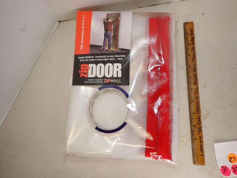 ZIPWALL Zip Door - Factory Sealed