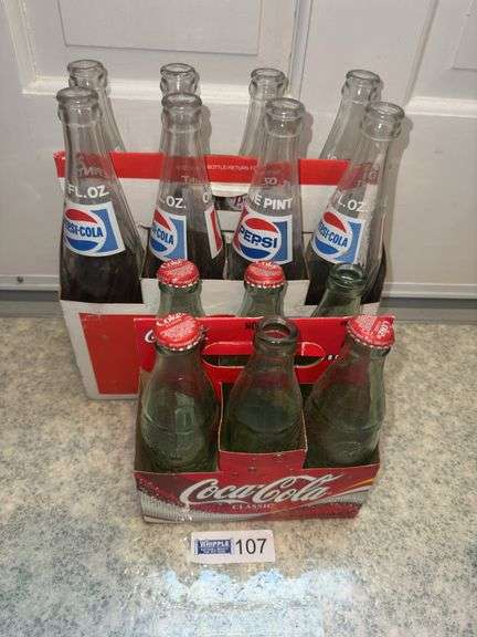 Vintage Pepsi Bottles