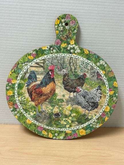 Chickens/Rooster Trivet