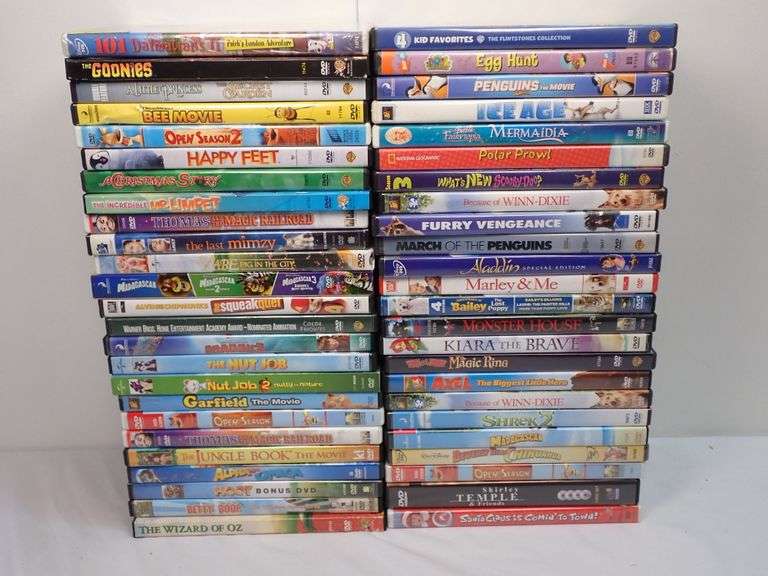 Lot of (50) DVD movies. See pictures for titles