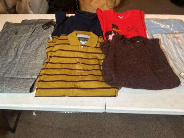 Men's Tops, Trousers, & PJs Size S-M