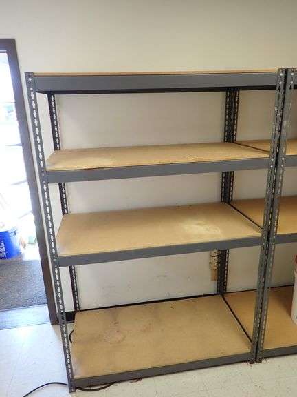 4 Tier Storage Shelf 6ft tall 48 wide 24 deep