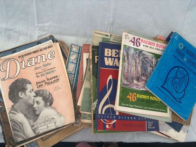 Lot of Sheet Music