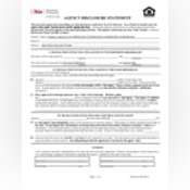 Thumbnail image of Agency Disclosure Statement