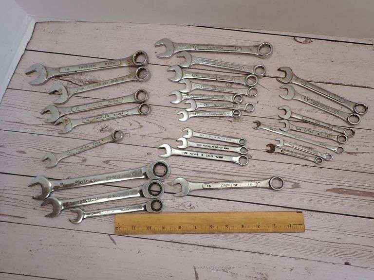 Collection of Vtg Namebrand Wrenches - Metric