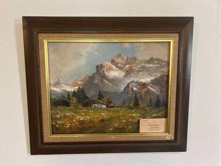 Original Signed Oil Painting