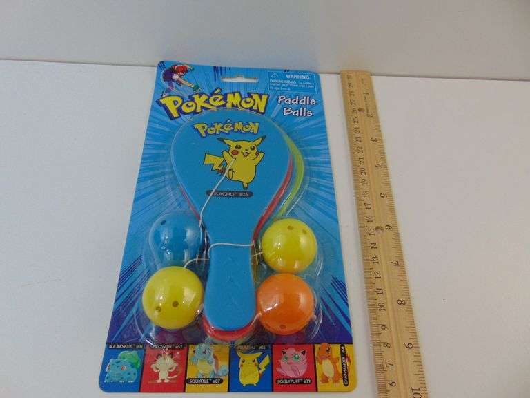 New Pokemon Paddle Balls