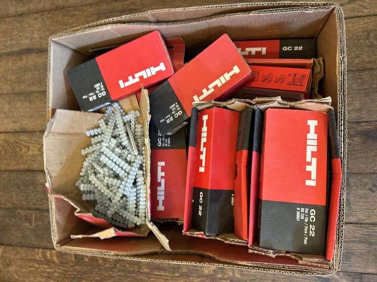 Hilti Fasteners Auction Ohio