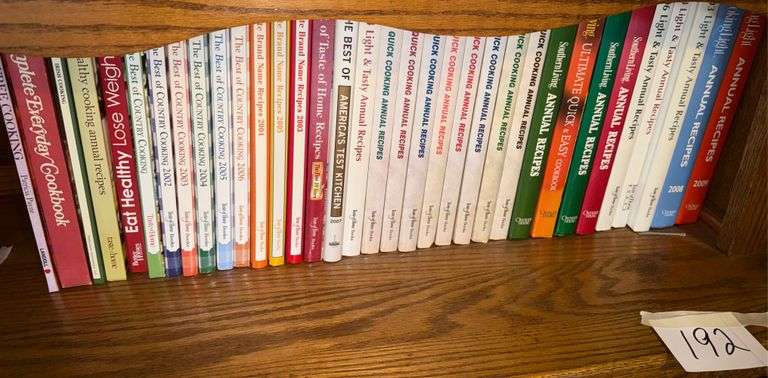Cookbook Collection - Auction Ohio