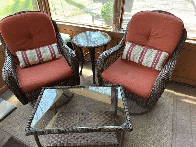 Wicker all weather furniture