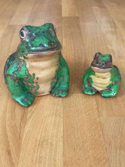 Weller Coppertone Frog Pair